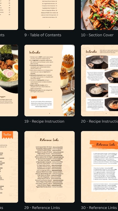 Template eBook Resep Masakan Mudah & Anti Ribet!