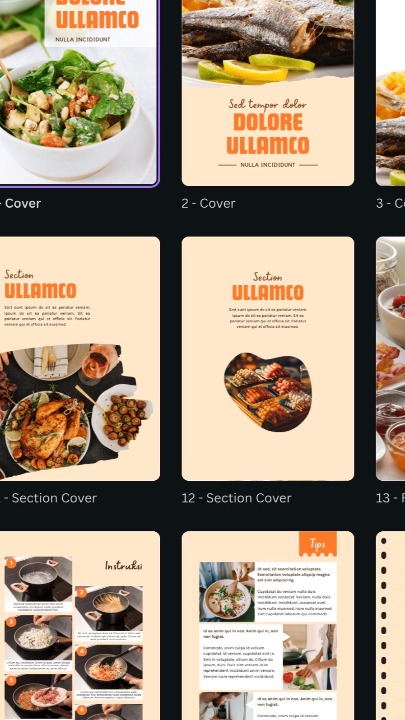 Template eBook Resep Masakan Mudah & Anti Ribet!