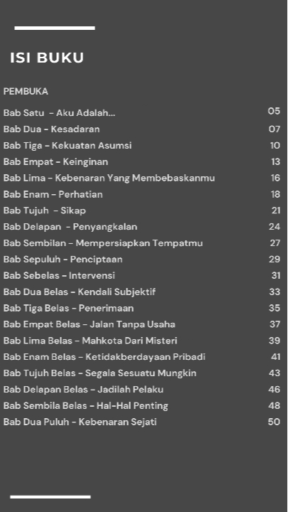 Pokok-Pokok BUKU THE POWER OF AWARENESS - Neville Goddard