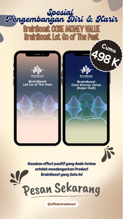 Special Bundling BrainBoost Pengembangan Diri