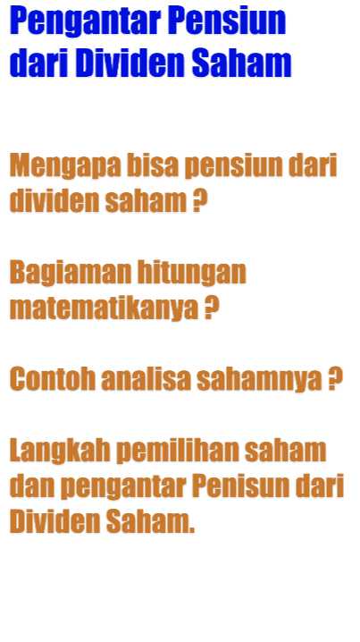 Bundle : Pengantar Investasi Saham dan Pensiun dari Saham
