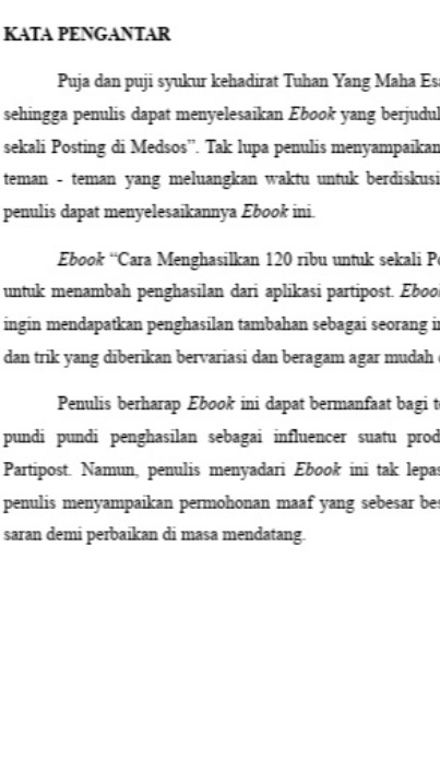 Cara Menghasilkan 120 ribu untuk sekali Posting di Medsos