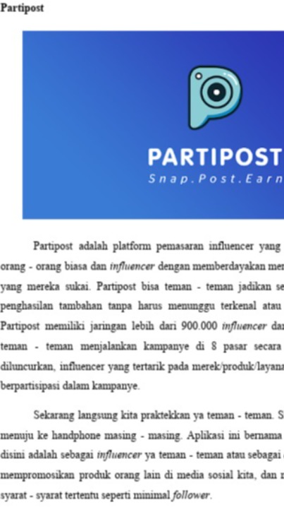 Cara Menghasilkan 120 ribu untuk sekali Posting di Medsos