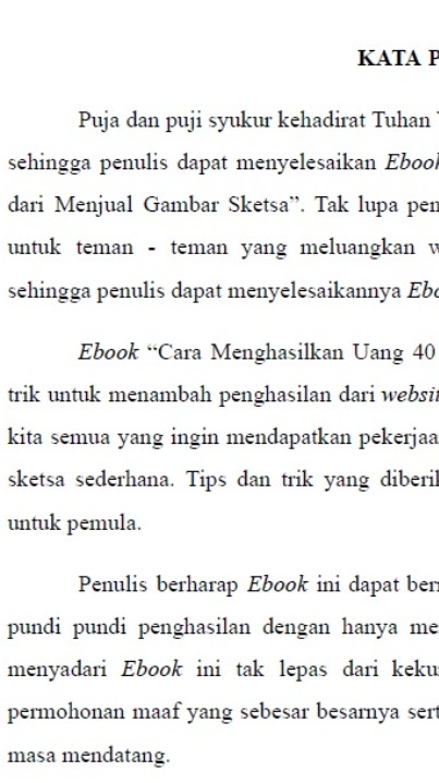 Cara Menghasilkan Uang 40 Juta dari Menjual Gambar Sketsa
