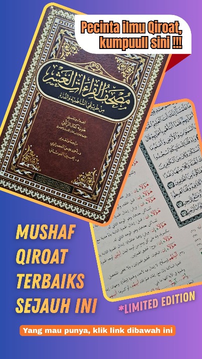 Quran Qiroat 10 Paling Bagus (Pre Order)