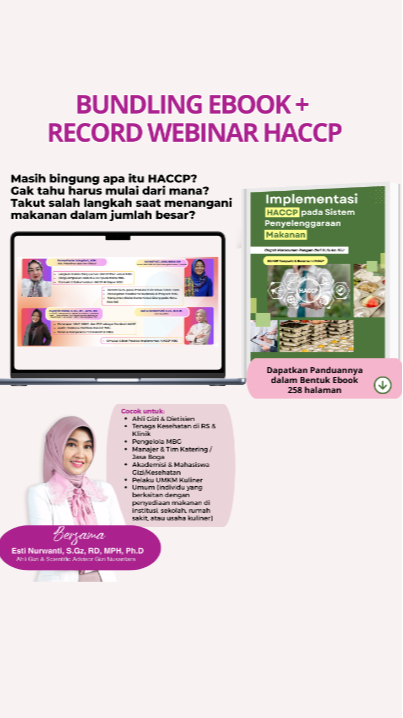 BUNDLING EBOOK +  RECORD WEBINAR HACCP